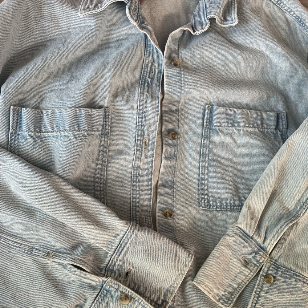 Oversized Denim shirt